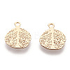 Rack Plating Brass Filigree Charms KKC-T001-47KC-2