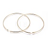 304 Stainless Steel Hoop Earrings EJEW-L226-001B-1