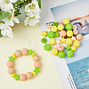 12 Style Food Grade Eco-Friendly Silicone Beads SIL-HY0001-06-4
