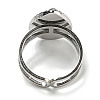 304 Stainless Steel Open Cuff Rings RJEW-C079-15P-4