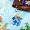 Star Resin & Shell Keychains KEYC-TAC00087-01H-6