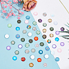 Glass Cabochons GLAA-WH0025-28-3