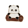 Panda Theme Enamel Pins JEWB-J006-02D-KCG-1