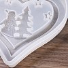 Christmas Theme DIY Pendants Decoration Silicone Mold DIY-F151-01B-5