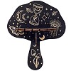 Poplar Wood Dowsing Pendulum Holders AJEW-WH0377-020-1