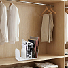 4-Compartment Plastic Book Organizer AJEW-WH0696-760-4