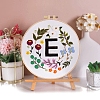 DIY Flower Pattern Embroidery Kits for Starter PW-WGF0B44-04-1