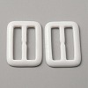 Rectangle Resin Buckle Clasps FIND-WH0129-33C-1