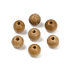 Natural Wood Beads WOOD-C019-8mm-01-1