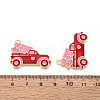 Alloy Enamel Pendants ENAM-T024-06A-G-3
