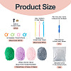 Stainless Steel Bearded Needles DIY-TA0018-83D-3