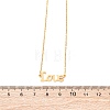 201 Stainless Steel Pendant Necklace for Women NJEW-F335-02G-07-3