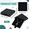 Cardboard Jewelry Set Storage Drawer Boxes CON-WH0112-007B-2
