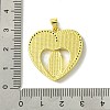 Real 18K Gold Plated Brass Micro Pave Cubic Zirconia Pendants KK-H472-14G-07-3