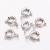 Brass Spring Ring Clasps EC095-NF-1