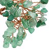 Natural Green Aventurine Chips Money Tree Decorations DJEW-C016-01A-2