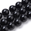 Natural Obsidian Beads Strands G-S259-33-10mm-1