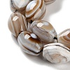 Natural Eye Agate Beads Strands G-NH0019-D02-02-3