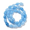 Natural Aquamarine Dyed Beads Strands G-B106-A10-02-3