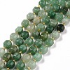 Natural Green Aventurine Beads Strands G-G990-F03-1