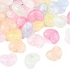 Transparent Crackle Acrylic Beads MACR-K361-30-1