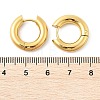 Tarnish Resistant 202 Stainless Steel Huggie Hoop Earrings EJEW-O087-08L-G-2