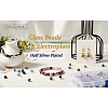 300Pcs 10 Colors Electroplate Transparent Glass Beads EGLA-SW0001-02-19