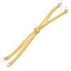 3MM Adjustable Round Nylon Braided Cord Bracelet Making FB-CBAA152-04G-26-2