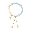 304 Stainless Steel Charm Bracelets BJEW-JB13982-02-3