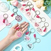 Acrylic Keychain KEYC-YW00085-01-5