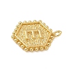 Brass Pendants KK-B126-01G-E-2