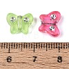 Plastic Butterfly Beads KY-Q002-06-4