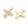Alloy & Crystal Rhinestone Pendants PALLOY-T095-07KCG-2