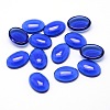 K9 Glass Cabochons Oval Flat Back Cabochons GGLA-L002B-05-2