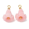 Dyed Synthetic Coral Pendants GG-CBAC295-02G-04-1