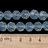 Imitation Jade Glass Beads Stands EGLA-A035-J10mm-D06-5
