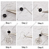 DIY Gothic Earring Making Kit DIY-SC0020-85-4