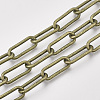 Unwelded Iron Paperclip Chains CH-S125-01A-AB-1