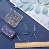 DIY Blank Wish Bottle Necklace Making Kit DIY-SC0021-78-3