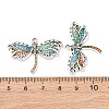 Alloy Enamel Pendants PALLOY-F319-02B-AS-3