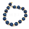Electroplated Natural Druzy Geode Crystal Beads Strands G-G459-02-3