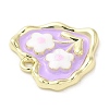 Alloy Enamel Pendants PALLOY-P294-04G-04-3