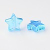 Eco-Friendly Transparent Acrylic Beads PL556-9-3