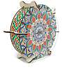 Bohemian DIY Handmade Diamond Painting Clock PW-WG93535-01-1