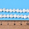 Natural Cultured Freshwater Pearl Beads Strands PEAR-T006-18D-5