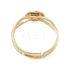 Adjustable Brass Pad Ring Setting KK-K414-05B-G-3