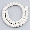 Synthetic Lava Rock Beads Strands G-S359-171N-2