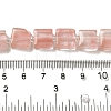 Cherry Quartz Glass Beads Strands G-L596-A17-01-5