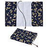 Flower Pattern Cloth Book Covers AJEW-WH0460-151-1