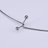 Tarnish Resistant 304 Stainless Steel Choker Necklaces LS-NJEW-O094-12P-2